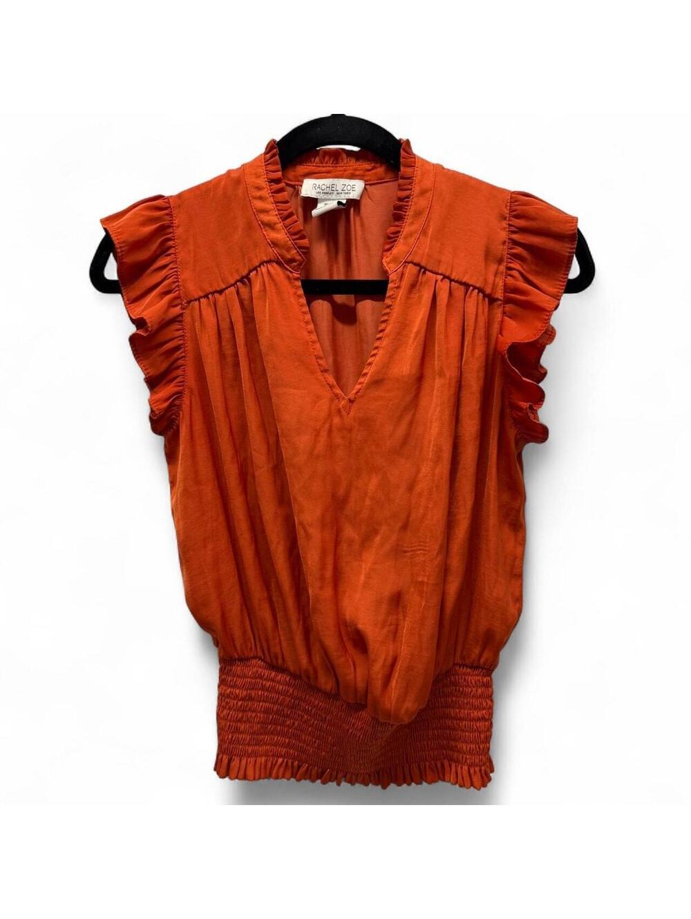 Rachel Zoe Women's Orange Blouse